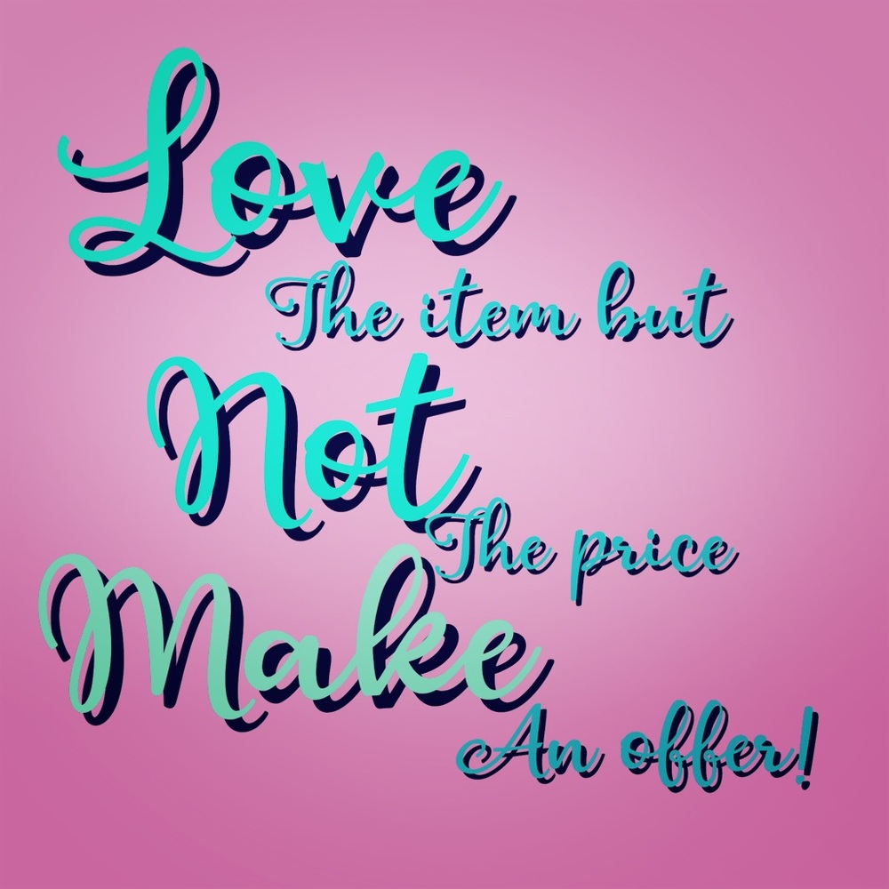 Make an offer! 💜